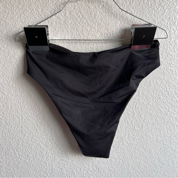 Skims Signature Swim MID WAIST BOTTOMS - Onyx - L - Picture 6 of 7